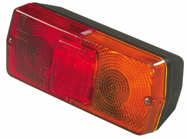 Fanale posteriore sinistro alogeno Ama 184x67x79 mm - Ama