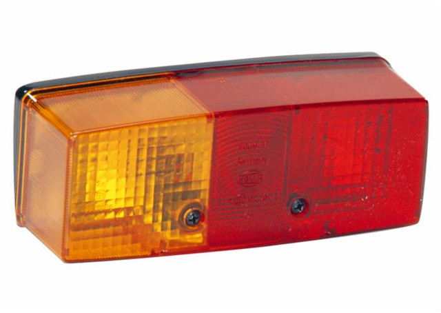Fanale alogeno posteriore sx 158x51mm Hella - Hella