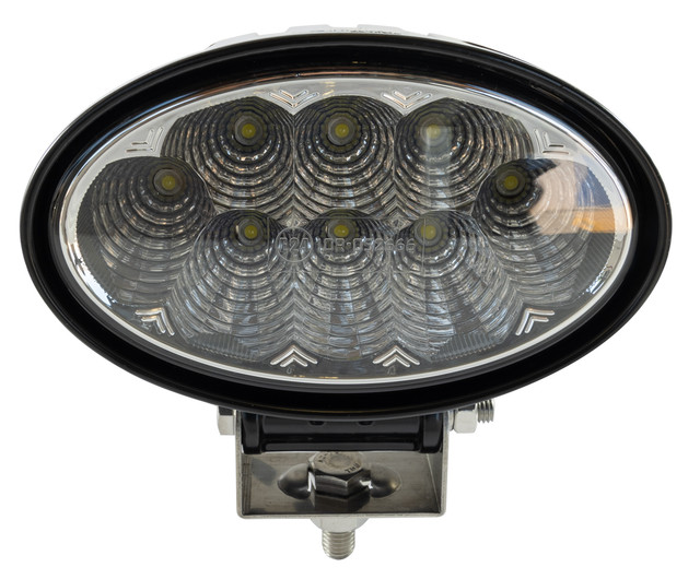 Faro da lavoro ovale 8 LED 24W 12-28V - Ama