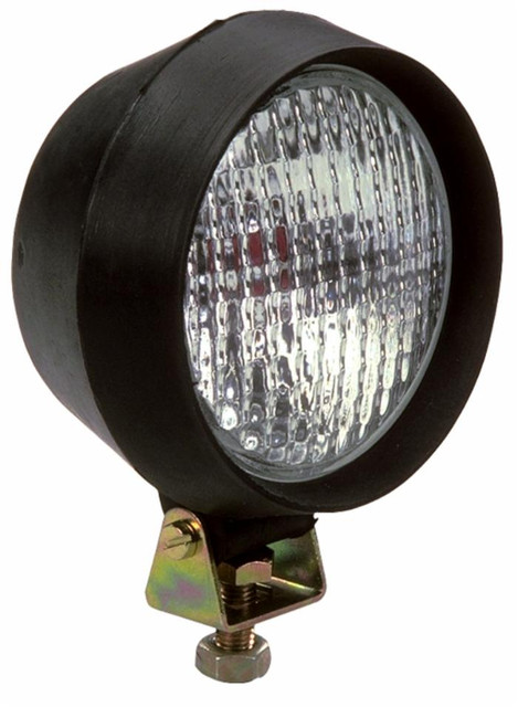 Faro da lavoro alogeno rotondo Ø 124mm ad ampio raggio 55-70W senza lampadina - Ama