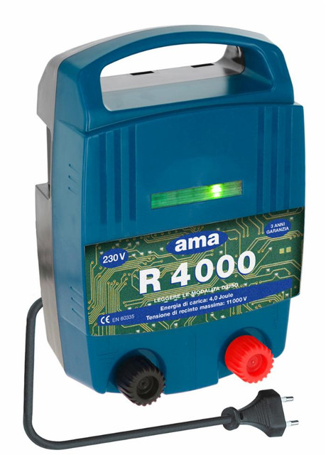 Elettrificatore per recinti elettrici Ama Energizer R 4000 230V - Ama