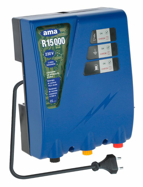 Elettrificatore per recinti elettrici Ama Intelligizer R 15000 230V - Ama