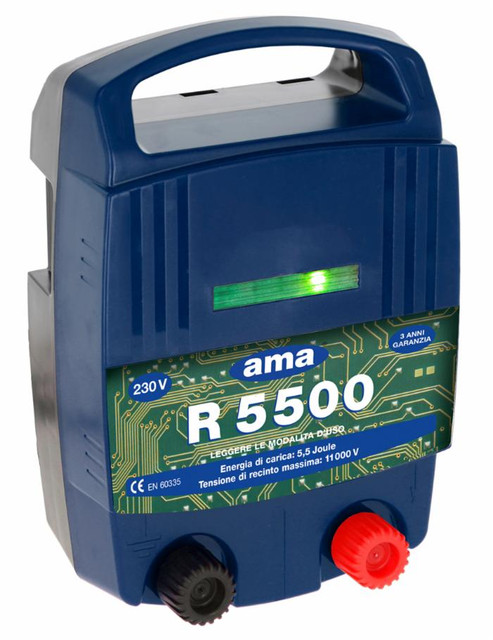 Elettrificatore Ama R5500 da 230V carica 5,5J - Ama