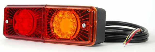 Fanale posteriore dx-sx 6 LED 200x70x60mm - Ama