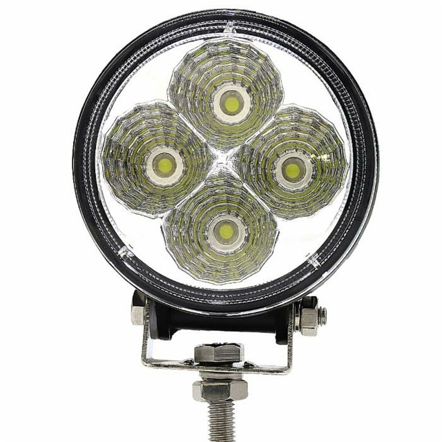 Faro da lavoro 4 LED Epistar a largo raggio freddo 12W IP67 - Ama