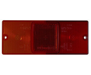 Lente di ricambio fanale posteriore dx-sx a 3 luci per art. 06112 e 02851 - Ama