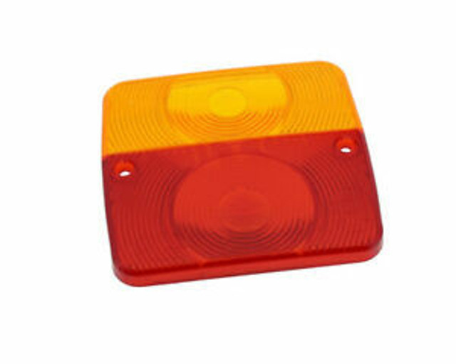 Lente di ricambio quadrata fanale posteriore dx-sx per art. 56016 e 56017 - Radex Lente di ricambio quadrata fanale posteriore dx-sx per art. 56016 e 56017 - Radex