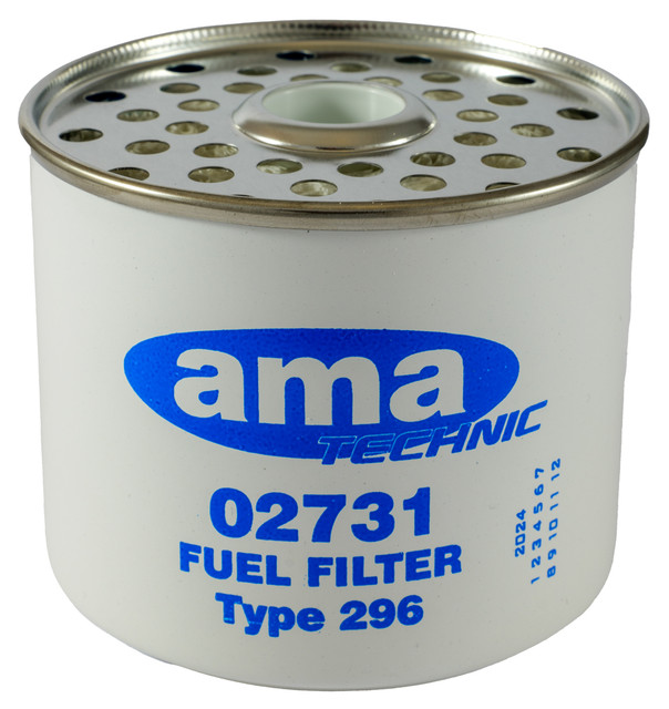 Filtro nafta e gasolio adattabile al riferimento originale Fiat 1909100 CAV basso 296 - Ama