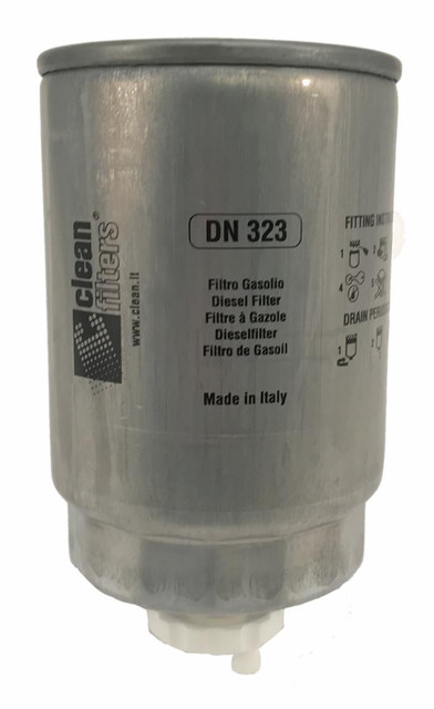 Filtro nafta 'Clean Filters' adattabile al riferimento originale Fiat - New Holland 47135706 - Clean Filters