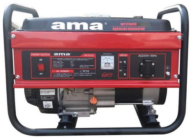 Generatore a benzina Ama monofase con AVR da 168cc 2,2kW - Ama