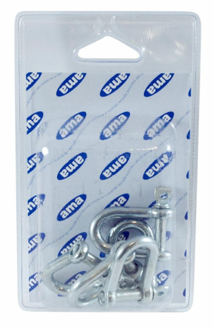 Grillo zincato Ø 9mm - 3/8" blister da 5 pezzi - Ama