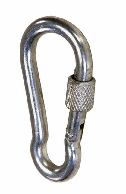 Moschettone con ghiera filo ø 10mm - Ama