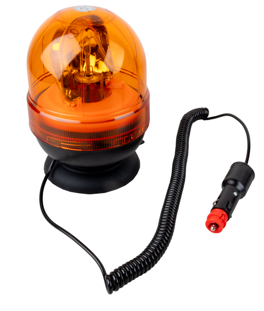 Lampeggiante 12V 55W base magnetica - Ama