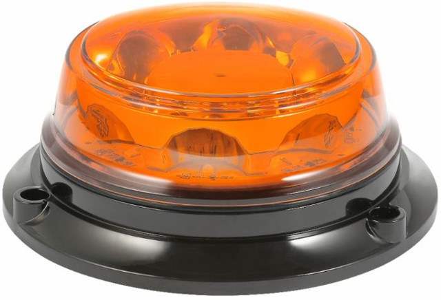 Lampeggiante base piana 8 LED 12-24V - Ama