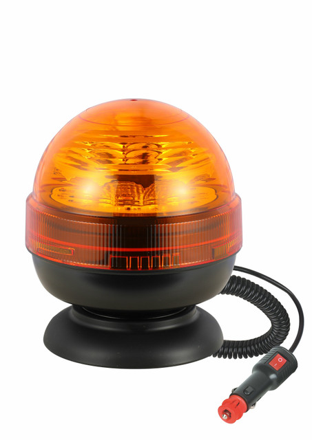 Lampeggiante a 12 LED base magnetica 12-24V a 3W - Ama