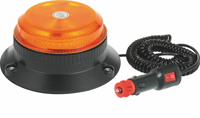 Lampeggiante a led 12-30V base magnetica - Ama