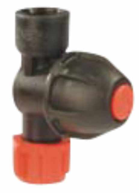 Portagetto per diserbo filettato G 3/8F con antigoccia a membrana e testina filettata G 3/8 - Arag