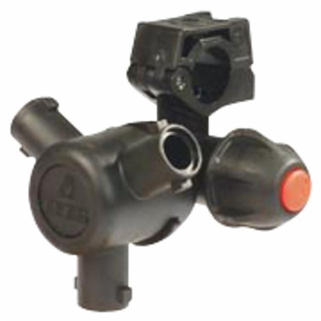 Portagetto per diserbo a 3 vie con antigoccia a membrana F=7mm - Arag