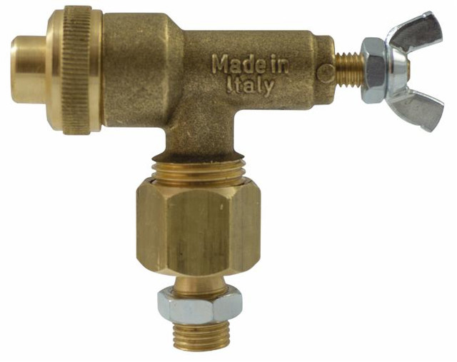 Getto a farfalla con ugello Ø 1,2mm - Ama Getto a farfalla con ugello Ø 1,2mm - Ama