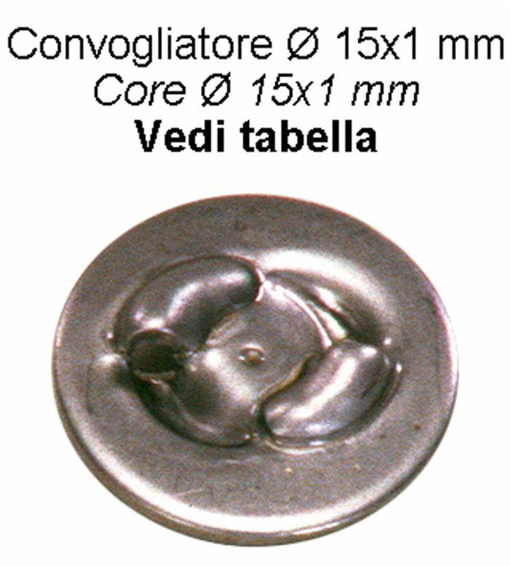 Convogliatore acciaio ø15x1 foroø1,5 - Braglia