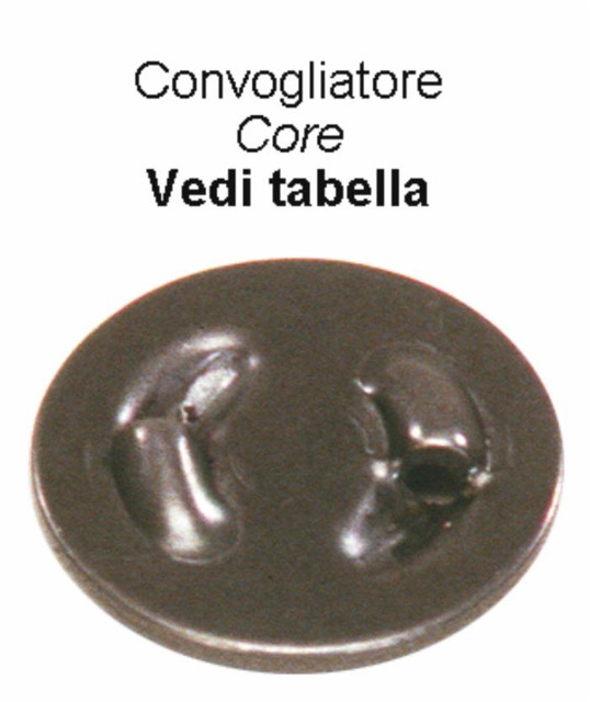 Convogliatore acciaio ø17 foro ø1,5 - Braglia