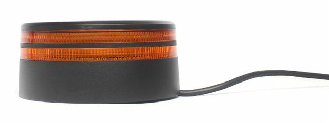 Lampeggiante a 50 LED 12-24V 25W con doppia luminosità base piana - Ama