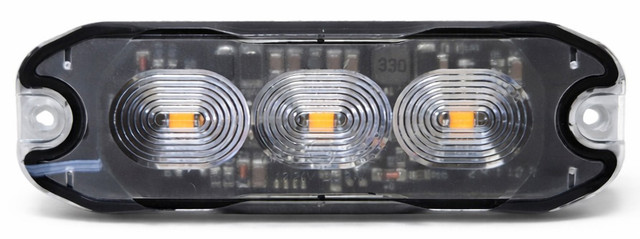 Luce di segnalazione Flash 3LED Arancione - Ama