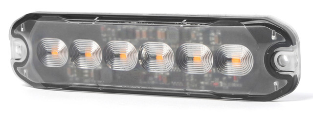 Luce di segnalazione flash 6 Led arancio - Ama
