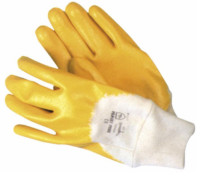 Guanto in tessuto Interlock 100% cotone impregnato in NBR taglia L - Ama