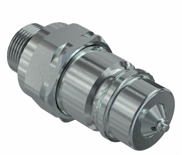 Innesto rapido a valvola maschio 1/2" filetto din2353 m22 (15l) Faster - Faster