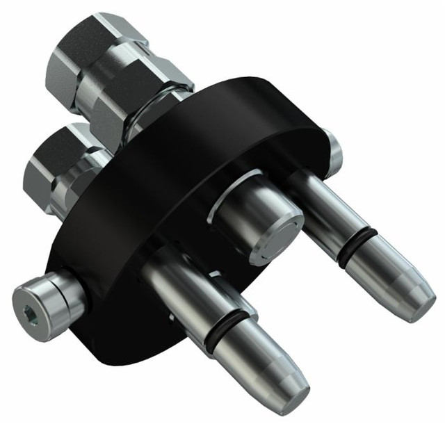 Piastra multiconnessione parte mobile da 3/8" filetto 1/2” 2 linee Faster - Faster