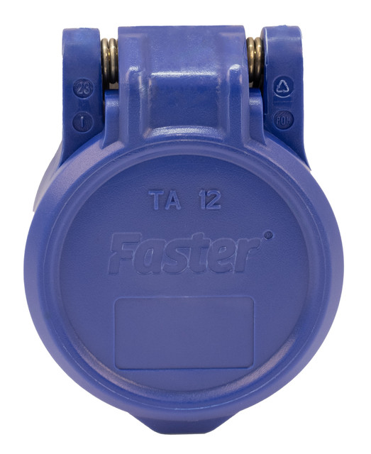 Tappo di protezione automatico blu per innesto femmina M1/2" - Faster