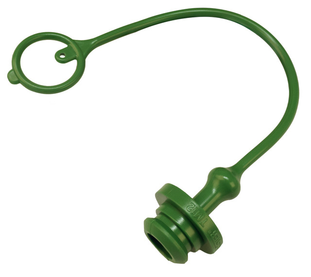 Tappo parapolvere Faster di colore verde per innesti rapidi femmina da M1/2" - Faster