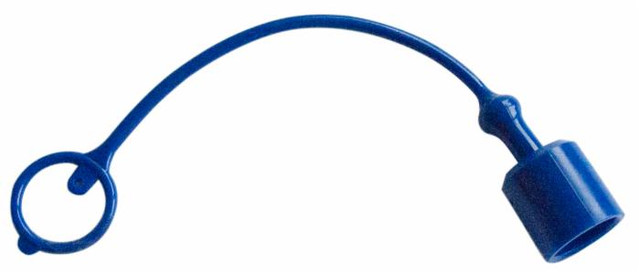 Tappo parapolvere Faster di colore blu per innesti rapidi maschio da M1/2" - Faster