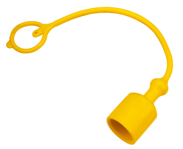 Tappo parapolvere Faster di colore giallo per innesti rapidi maschio da M1/2" - Faster