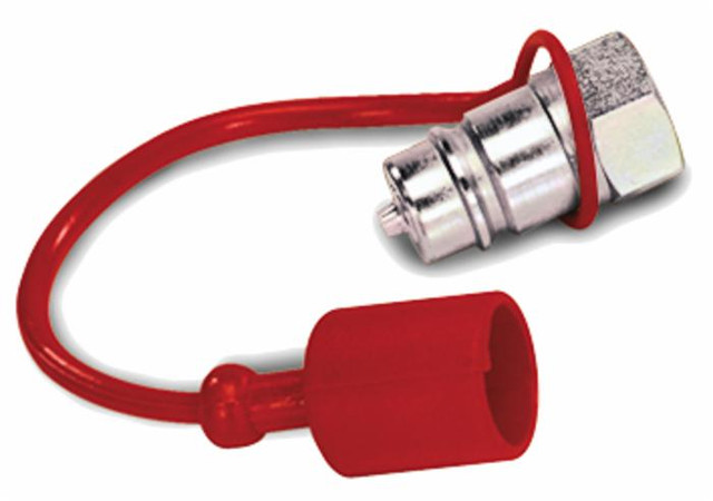 Tappo parapolvere rosso per innesti rapidi maschio da M1/2" - Ama Refluid