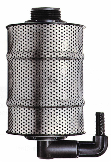 Eiettore con filtro in acciaio inox con filetto M1'1/4 e corpo in propilene - Arag