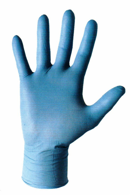 Confezione 100 guanti nitrile extra L - Ama