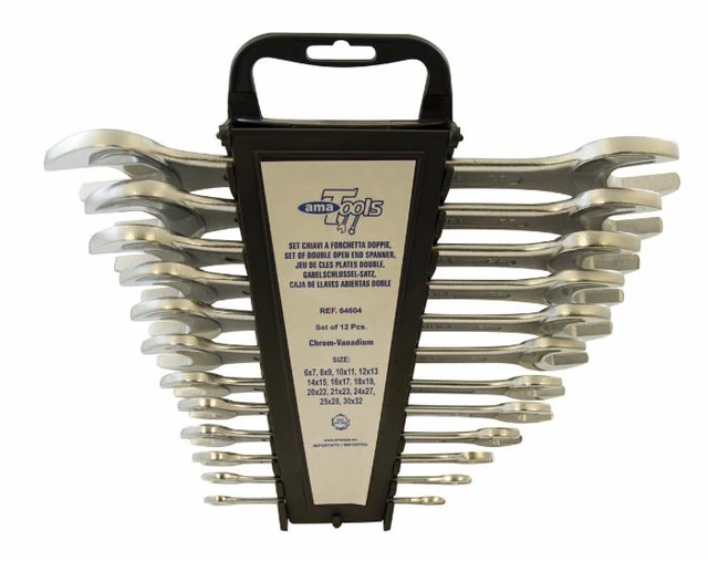 Set 12 chiavi a forchetta doppia - Ama Tools