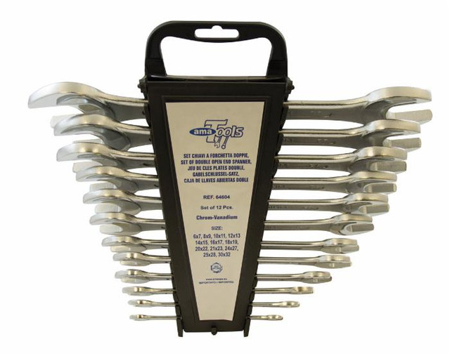 Set 12 chiavi a forchetta doppia - Ama Tools
