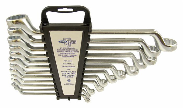 Set 12chiavi poligonali doppie - Ama Tools