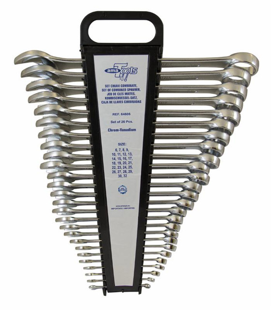 Set 26 chiavi combinate - Ama Tools