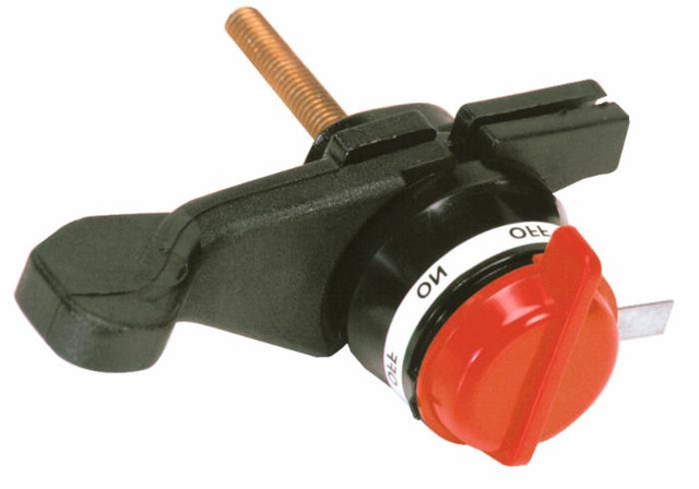 Manettino acceleratore con pulsante di massa incorporato filettato M6 - Ama