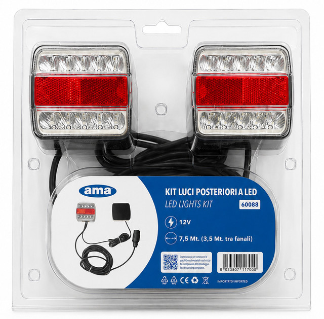 Kit luci con fanali a led - Ama