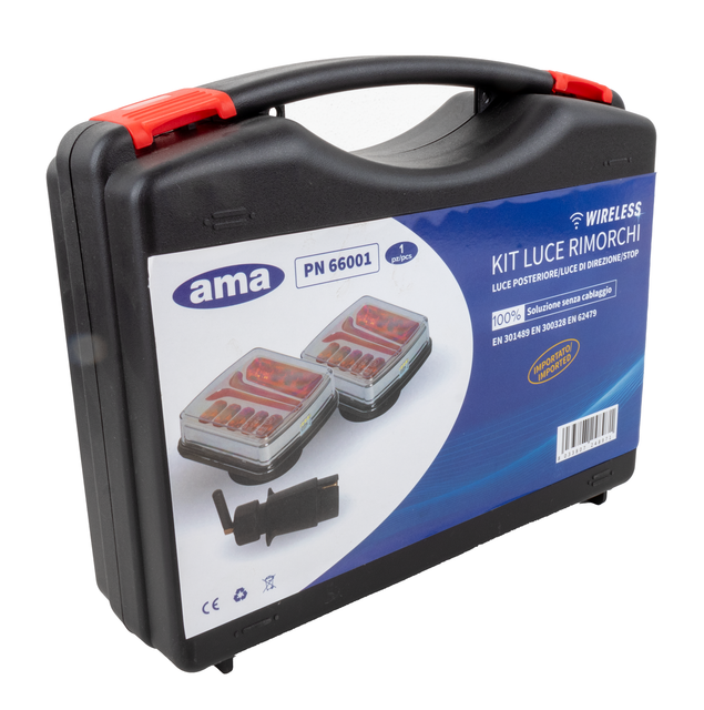 Kit luci rimorchio a LED magnetico e senza fili - Ama
