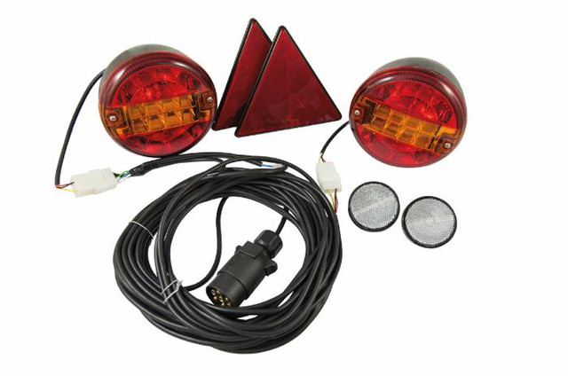 Kit luci standard con fanali rotondi a led - Ama