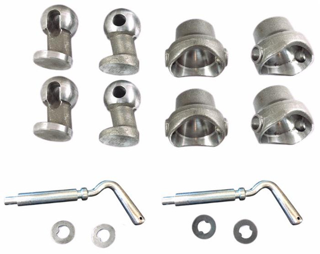 Kit chiocciole a più sfere per rimorchio Ø 60mm - Ama