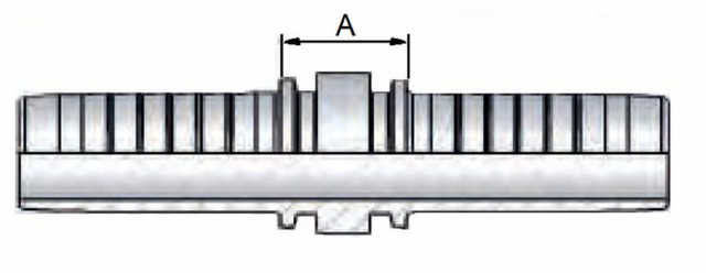 Giunzione per tubi flessibili da 3/4" - Ama Refluid