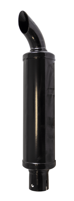 Silenziatore corto per trattore adattabile al riferimento originale Landini 894291M2 - Ama