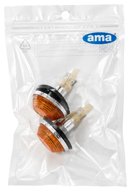 Fanale freccia arancione 42x70mm - Ama